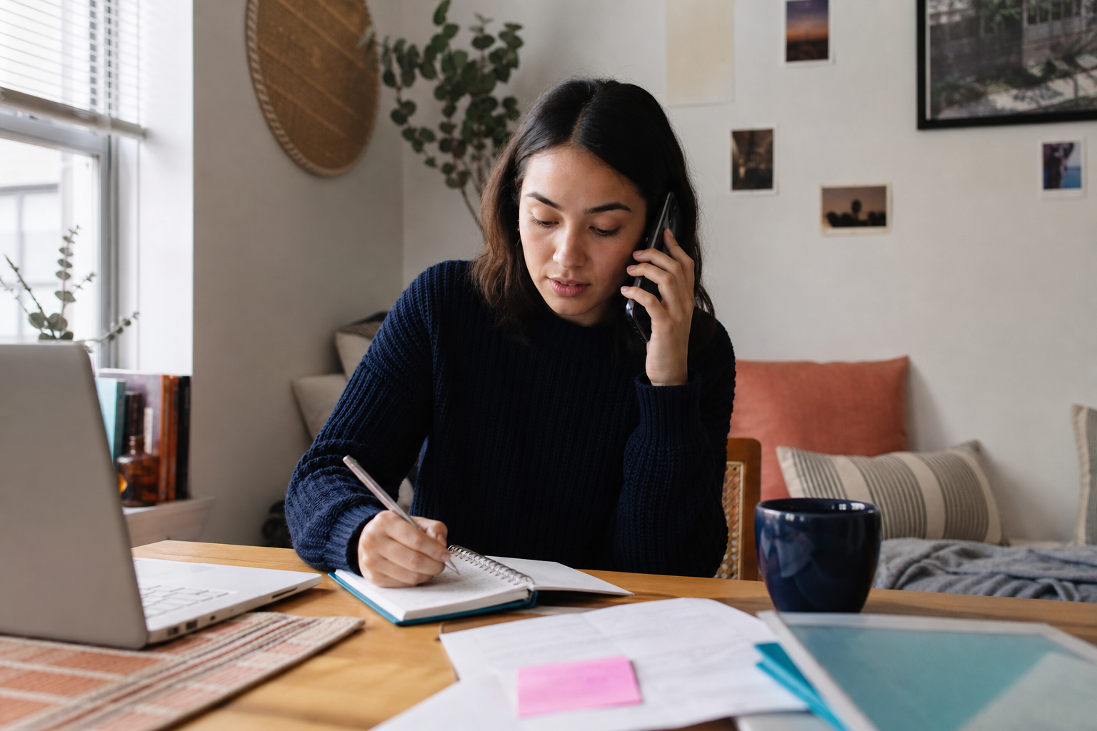 New graduate asking a recruiter a careful offer question by phone